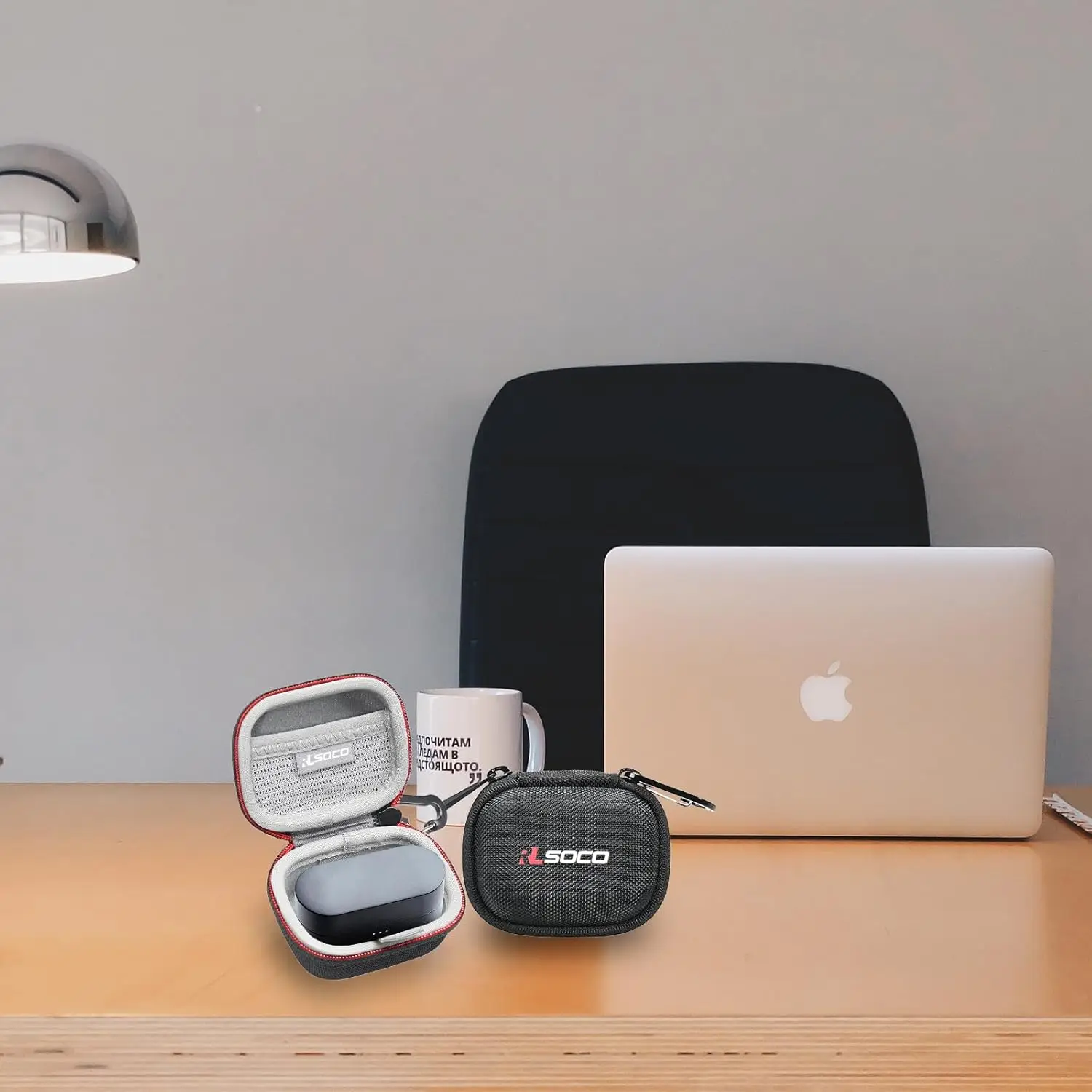 

RLSOCO Carrying Case for Status Audio Between 3ANC Onyx / 3ANC / Pro/Pro X True Active Noise Cancelling Wireless Earbuds