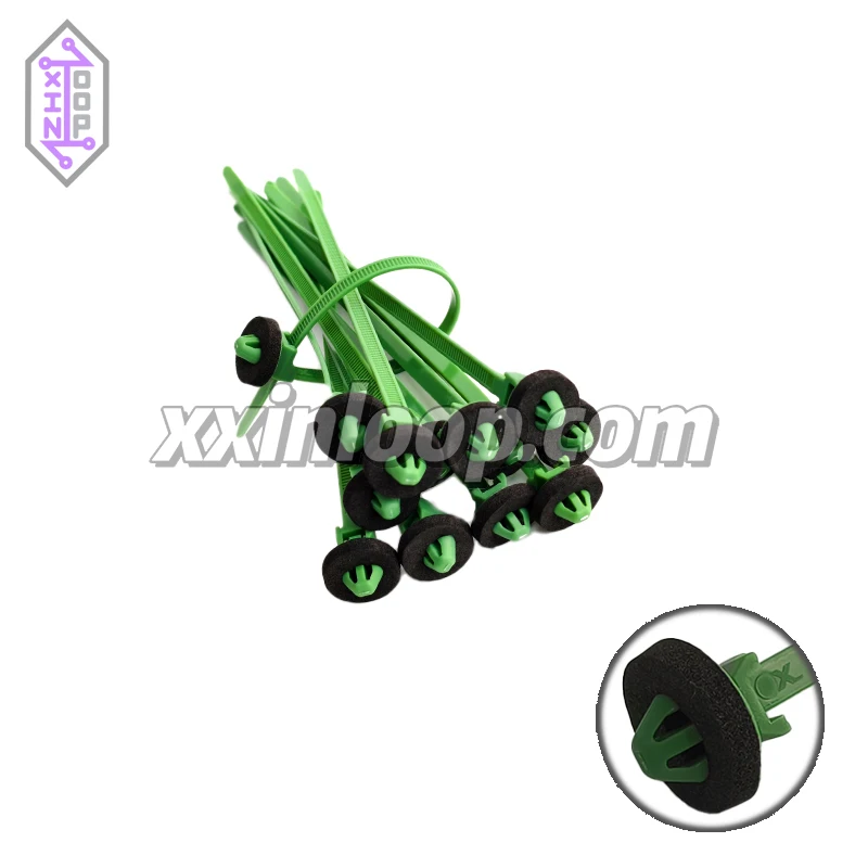 

126-00149 T50SOSSFT65EMDPA66HSGN cable tie one piece arrow fixing seat PA66HS 225N strength 40to105C range 63to67mm hole
