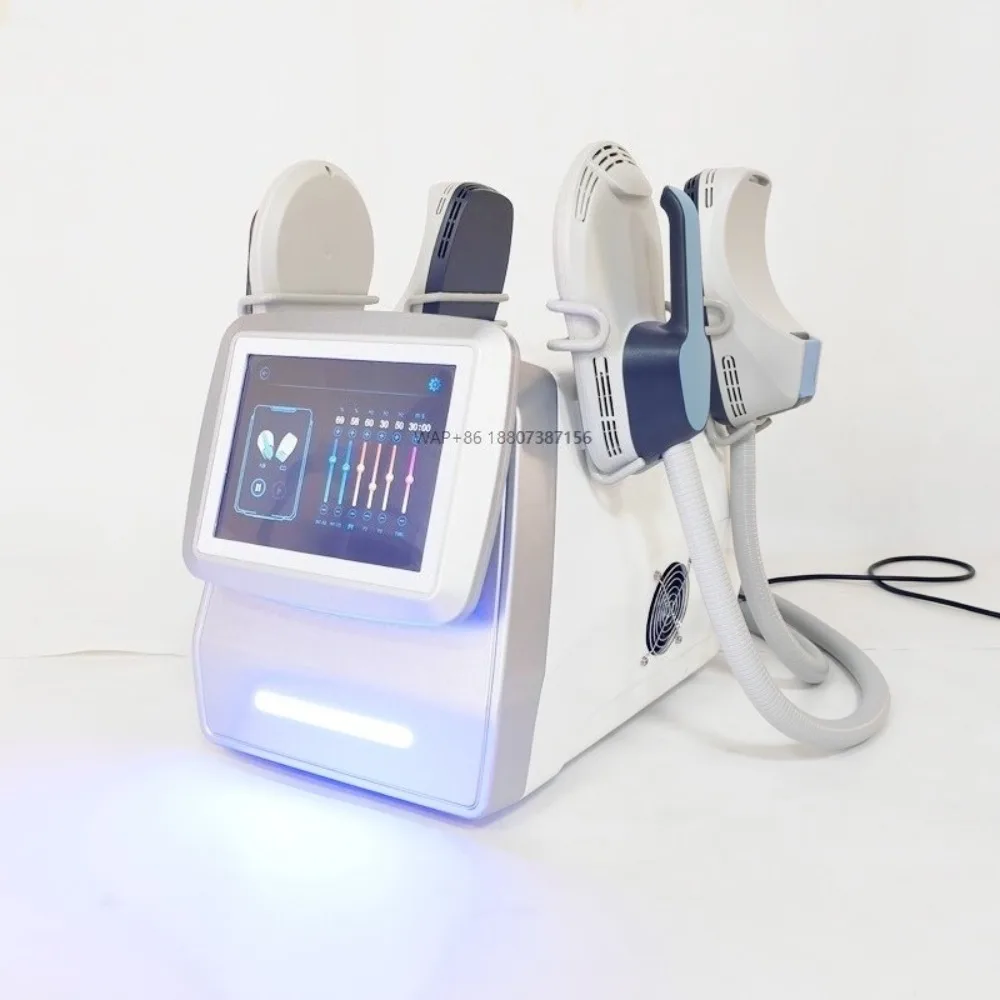 Desktop 4 Handle Ems Body Slim Hiem Muscle Stimulator 3000w Fat Loss Machine With It Plugs
