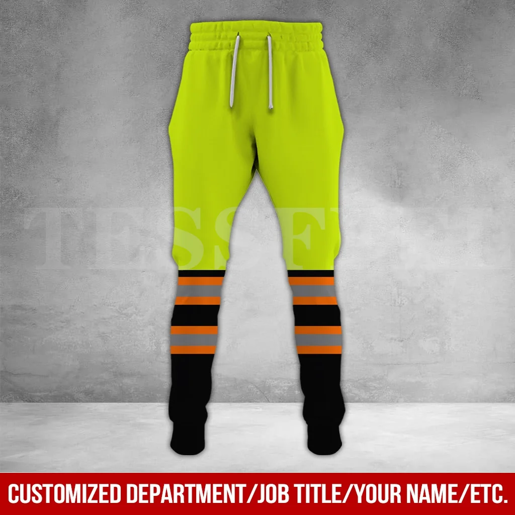 تيسفل وورك لوجر اسم مخصص لومبرجاك 3DPrint بنطال رجالي غير رسمي موضة جديدة ملابس الشارع الخريف فضفاض السراويل الرياضية X #6