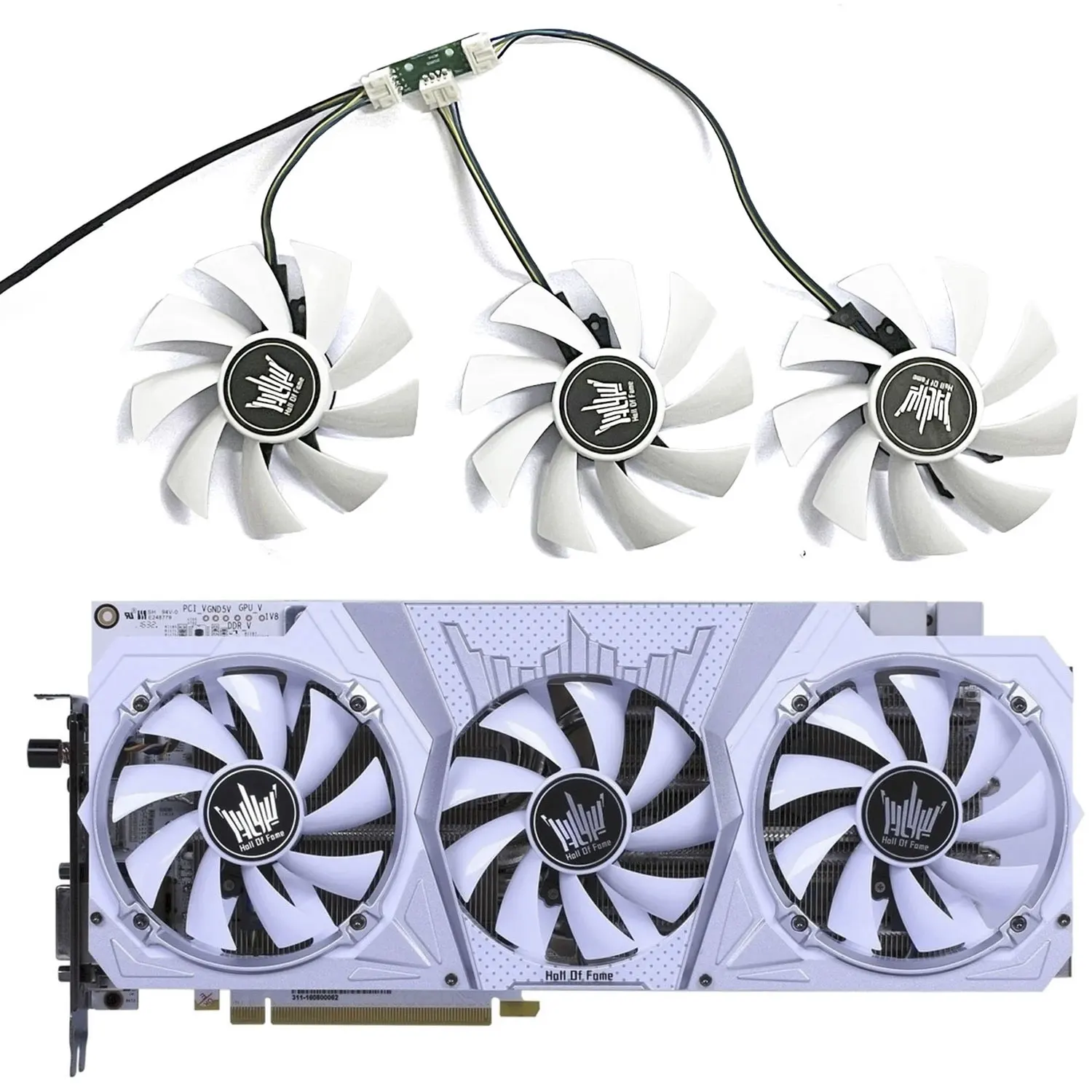 

New Original GTX1080TI GPU Fan 87MM 4PIN GA92S2H for Galax GTX 1060 1070 1080 Ti HOF Graphics Card Cooling