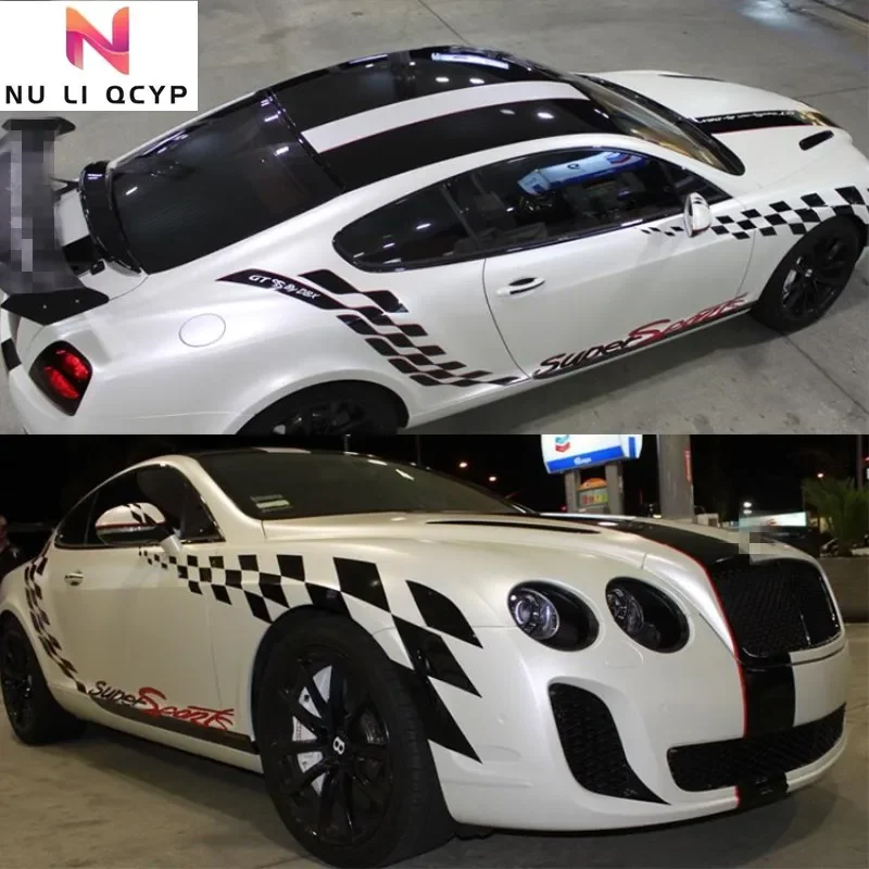 

Car Styling Customized modification Sport Sticker Auto FOR BENTLEY Continental GT Body Decor Vinyl Decals Accessorie