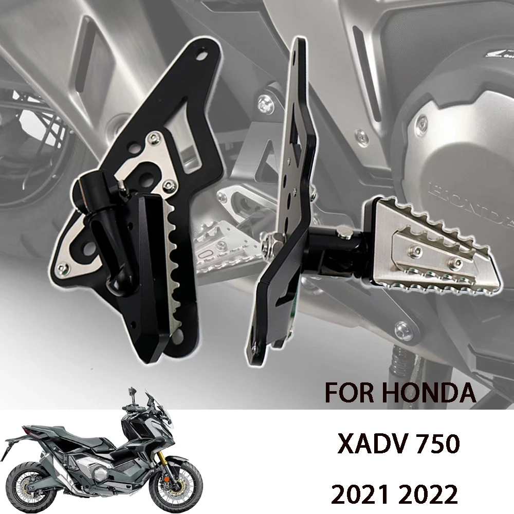 

Запчасти для мотоциклов Honda XADV750 X-ADV 750 2021 2022, задние педали, складные колышки, кронштейн, пассажирский ножной комплект, ножные педали