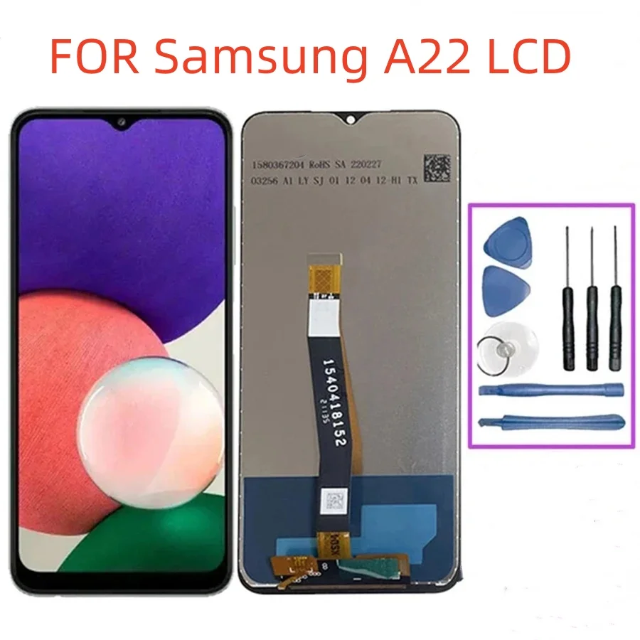 

100% протестированный ЖК-дисплей для Samsung A22 5G Дисплей A226B Сенсорный экран Digiziter в сборе для Samsung A22 5G ЖК-дисплей A226B/DS A226L