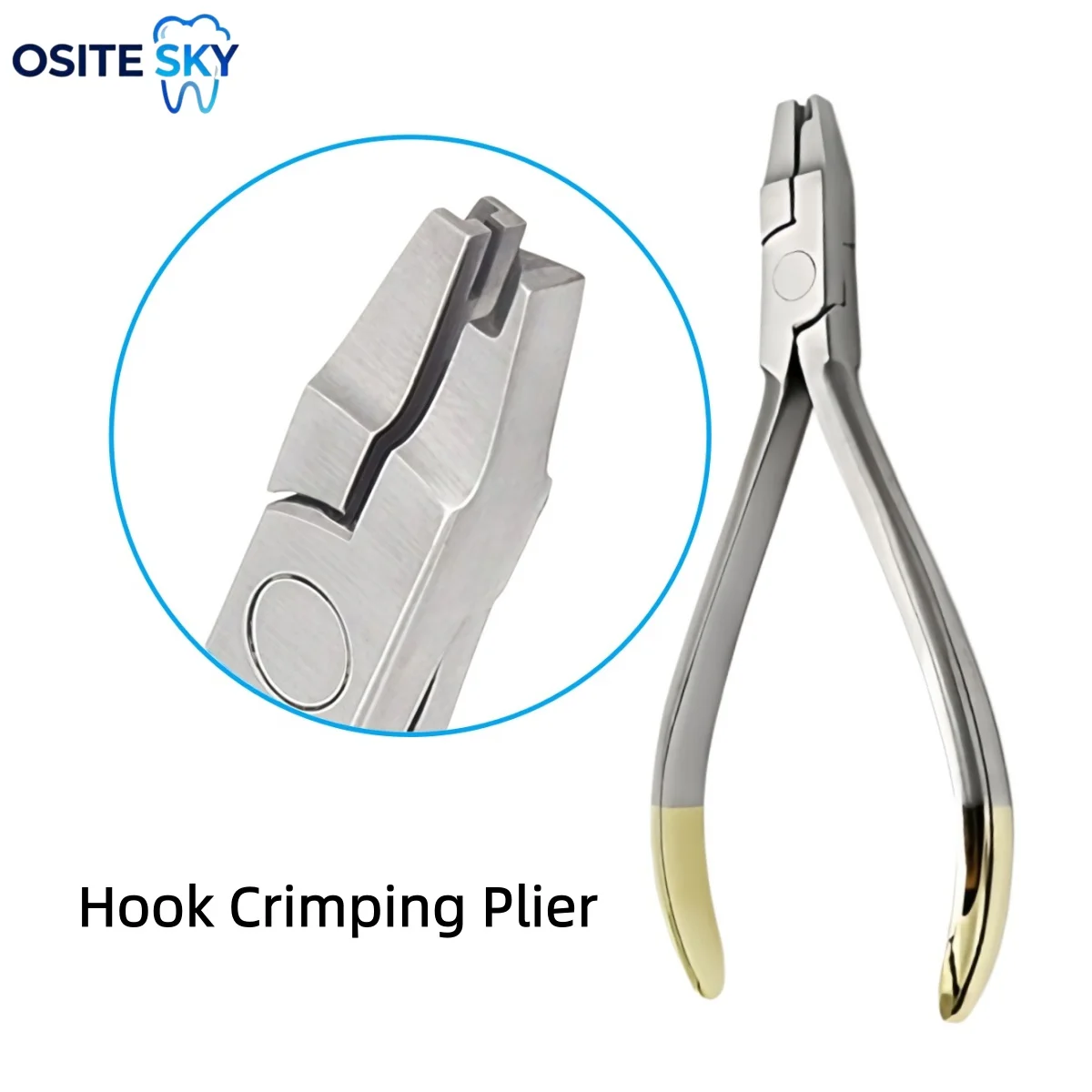 

Dental Orthodontic Crimping Plier Dental Orthodontic Forceps for Free Hook Clamp Precision Positioning Dentist Dental Tools