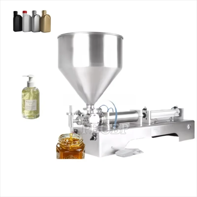 

PBOBP Bottle Filling Machine With Piston Structure For Cream Shampoo Cosmetic Liquid or Paste Filler