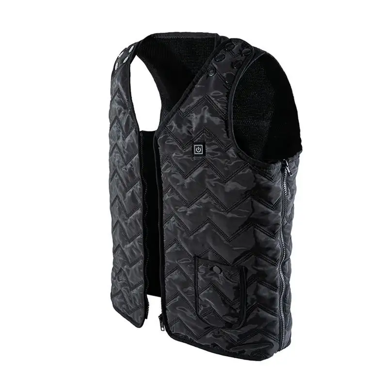 

Rechargeable Heating Vest 5 Major Heating Zones Heated Clothing Lightweight Heated Clothing Adjustable Three-Level Temperature