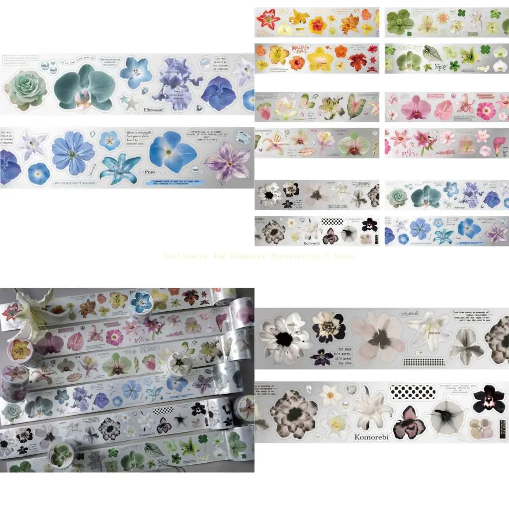 شريط فني زخرفي قابل لإعادة الاستخدام من PET Craft لاصق زخرفي لمجلات القصاصات وشريط صياغة متعدد الأغراض #1