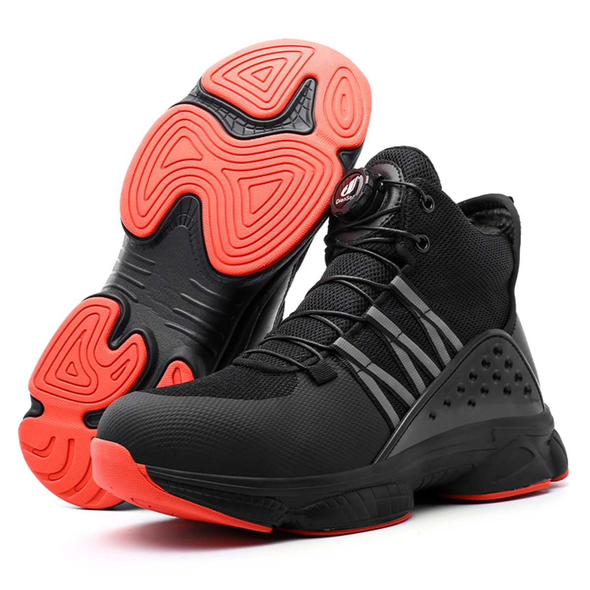 أحذية وأحذية سلامة العمل، أحذية صناعية مضادة للتحطيم، أحذية المشي لمسافات طويلة قابلة للتنفس، أحذية واقية للعمل في الهواء الطلق