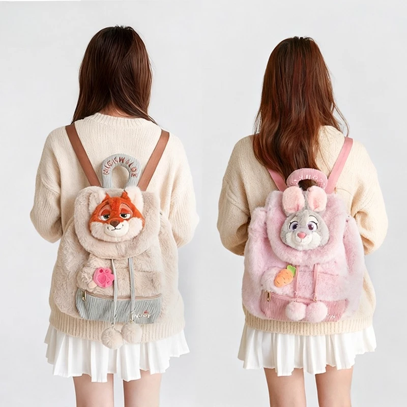 

Disney Zootopia 2 Themed Large Capacity Backpack Autumn Winter Fashion Unisex School Travel Bag