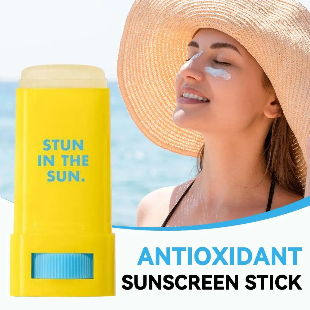 

Корейский матовый солнцезащитный стик SPF50+ для лица и тела: защита от УФ-лучей, освежающий, антиоксидантный, водостойкий блокиратор солнца