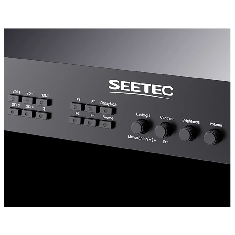 SEETEC ATEM173S-CO 휴대용 휴대용 멀티 카메라 디렉터 모니터, 17.3 인치 풀 HD, 1920x1080, 3G-SDI HDMI