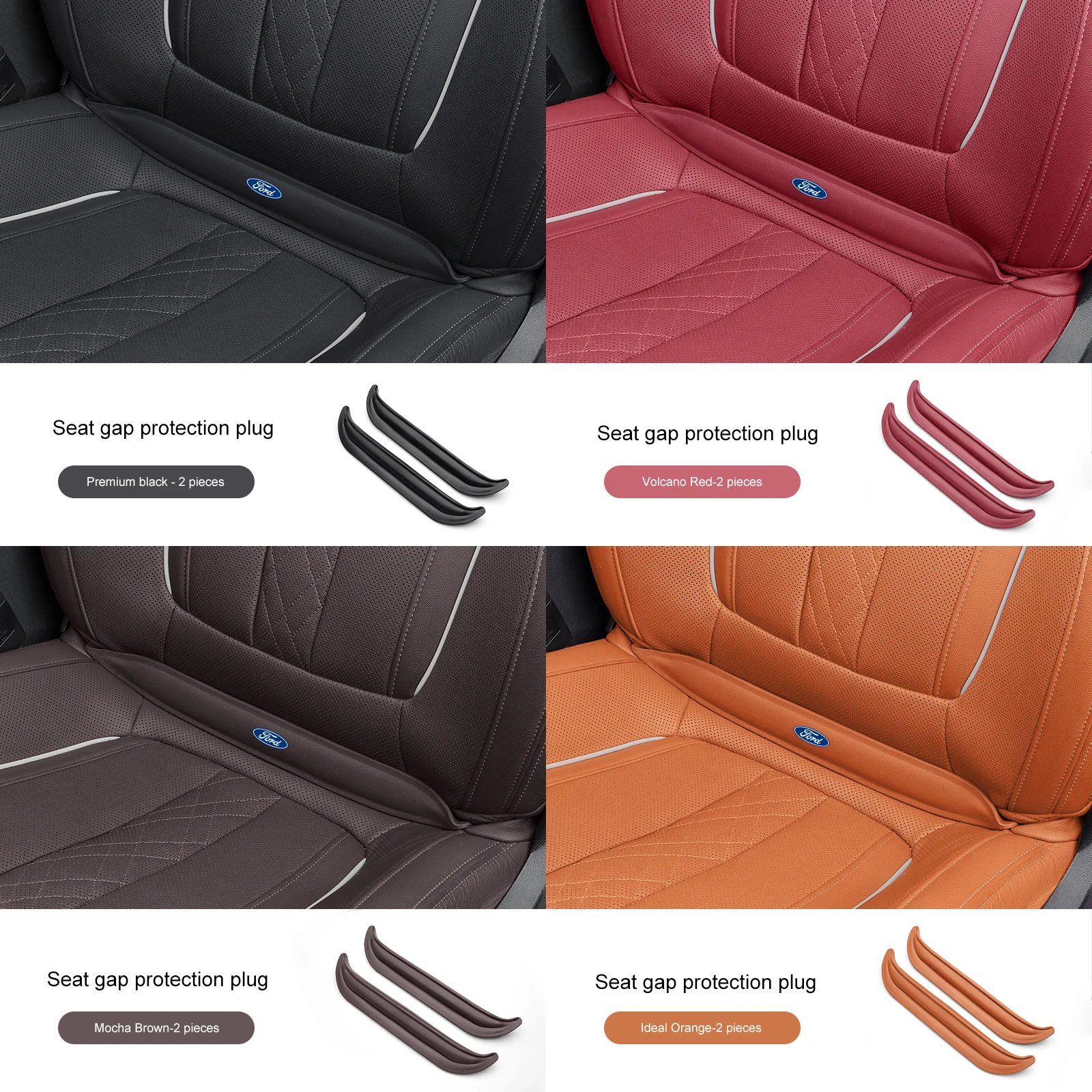 For Ford Ranger Focus Galaxy Mondeo Transit Tourneo Custom Ranger Car Seat Seam Filling Strips Car Interior Decoration Products