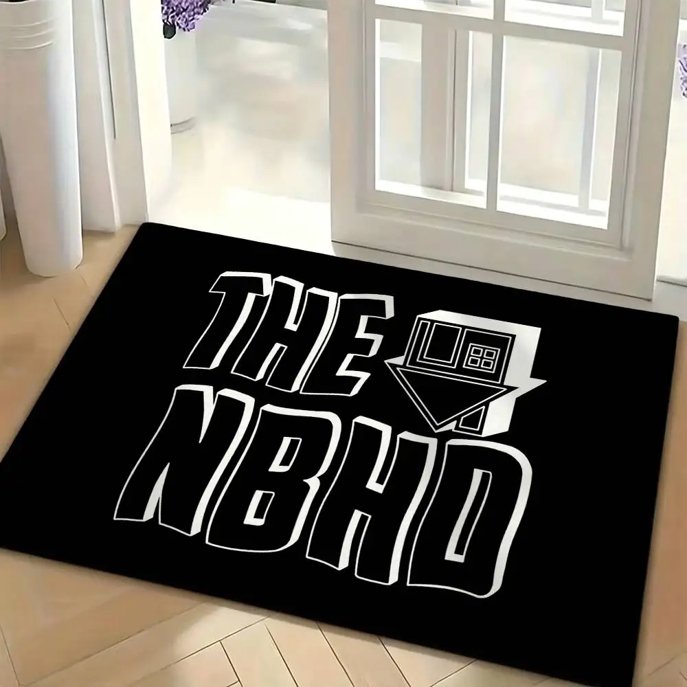 N-Neighbourhood I Love You Bedroom Decor Carpet  for Living Room Thick Plush Study Floor Mat Home Fluffy Soft Rug