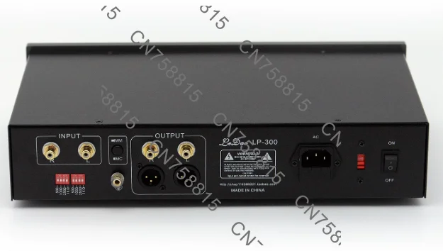dual-purpose vinyl phono amplifier LP300 gain: MM 240 times, MC 2000 times has strong resolving power and rich details.