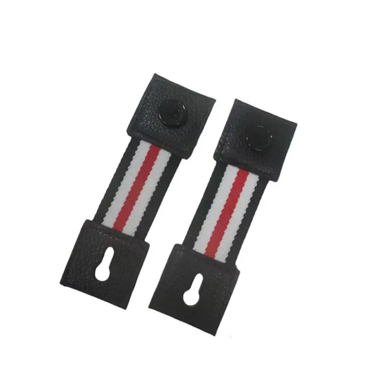 1 par de fivelas de extensão de colarinho, botão multifuncional ajustável para camisa, terno, gravata, pescoço, reutilizável, fivela flexível, acessórios