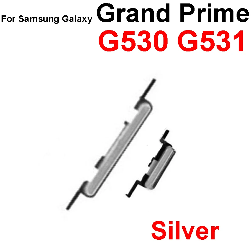 Power ON OFF Button + Volume Up Down Side Key For Samsung Galaxy Grand Prime G530 G531 J2 Prime G532 Repair Parts