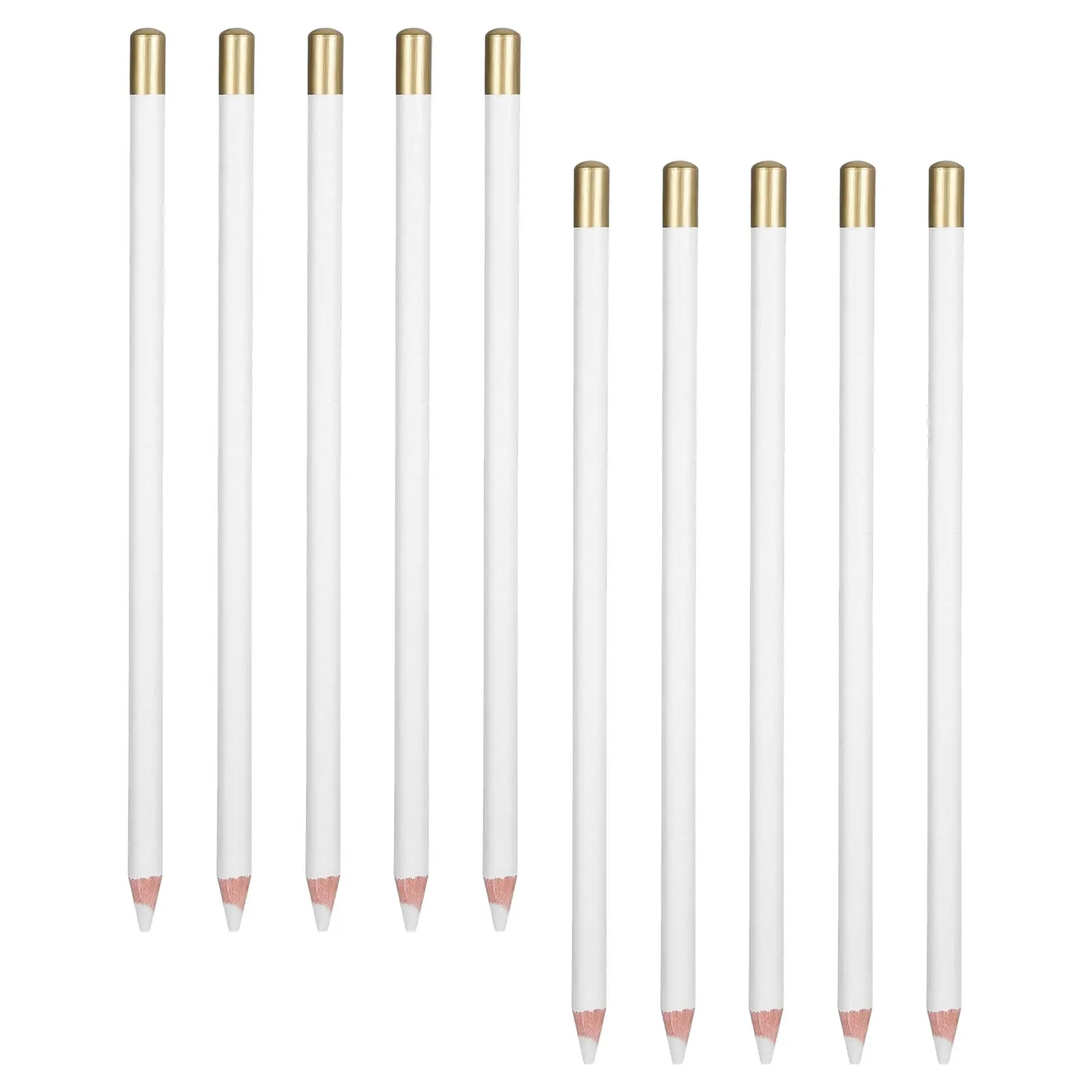 

10Pcs Highlight Eraser Pencil Pen-Style High Precision Eraser for Artists Sketching Drawing Students White Highlighter