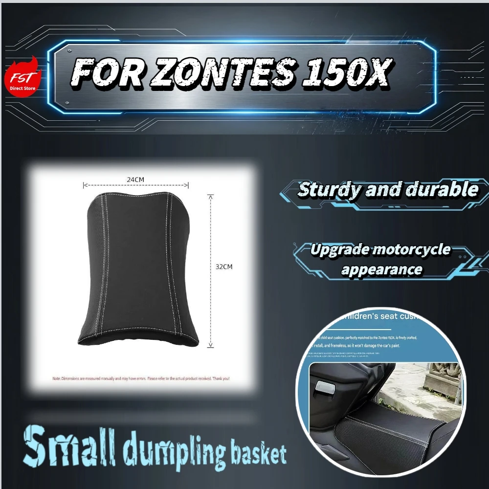 For ZONTES 150X Mini Front Kid Saddle Waterproof Wear Resistant Surface Stable Mount Design For Short Family Rides