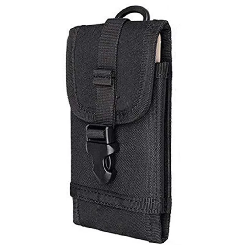 Sac de taille de Camouflage en plein air, pendentif en éventail, sac de ceinture pour hommes, course à pied, sport, étui suspendu pour téléphone portable