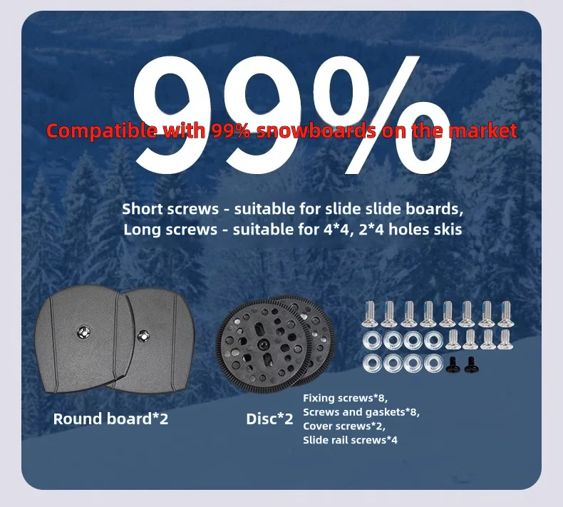 خطوة ربطات التزلج على الجليد في ربطات التزلج على الجليد سريعة التحرير، ربطات على الجليد #6