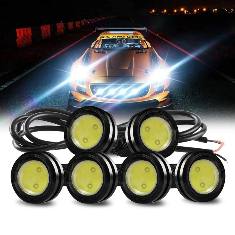 

Car led signal lamp 23mm Eagle Eye lights DRL Daytime Running lights for bmw e46 e90 f10 e39 e87 g30 golf 7 6 mk5 mk7 passat b6