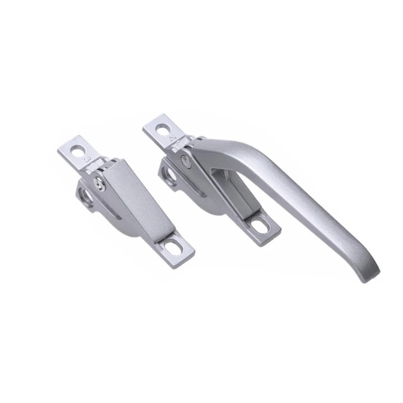 1PCS External Window Handle Aluminum Alloy Swing Window Up And Down Linkage Handle Transmission Handle Lock Rod Window Lock Rod