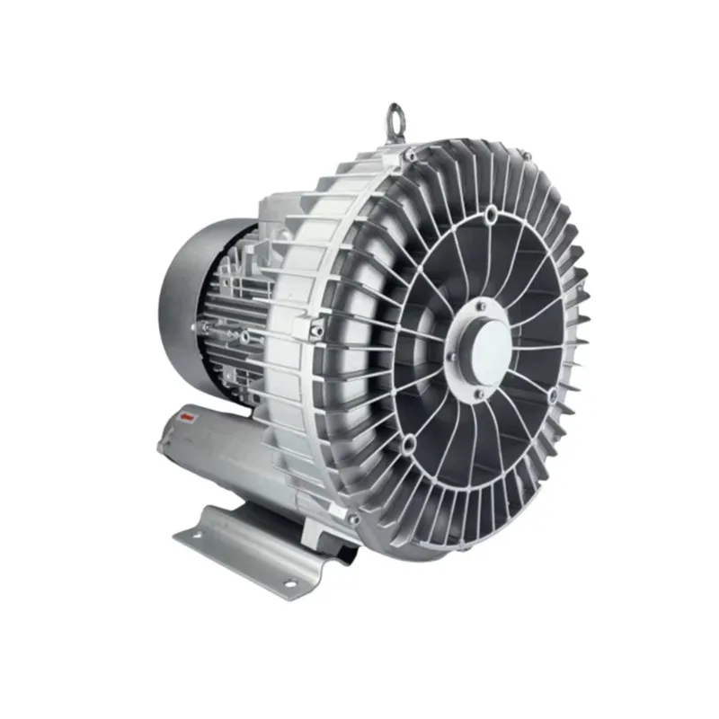 

10000 RPM 5 HP Industrial Electric Ring Air Blower Big Vortex Hydraulic 10KW 4 CFM 100m3/h 0.25KW 12V Rated Voltage DC Power