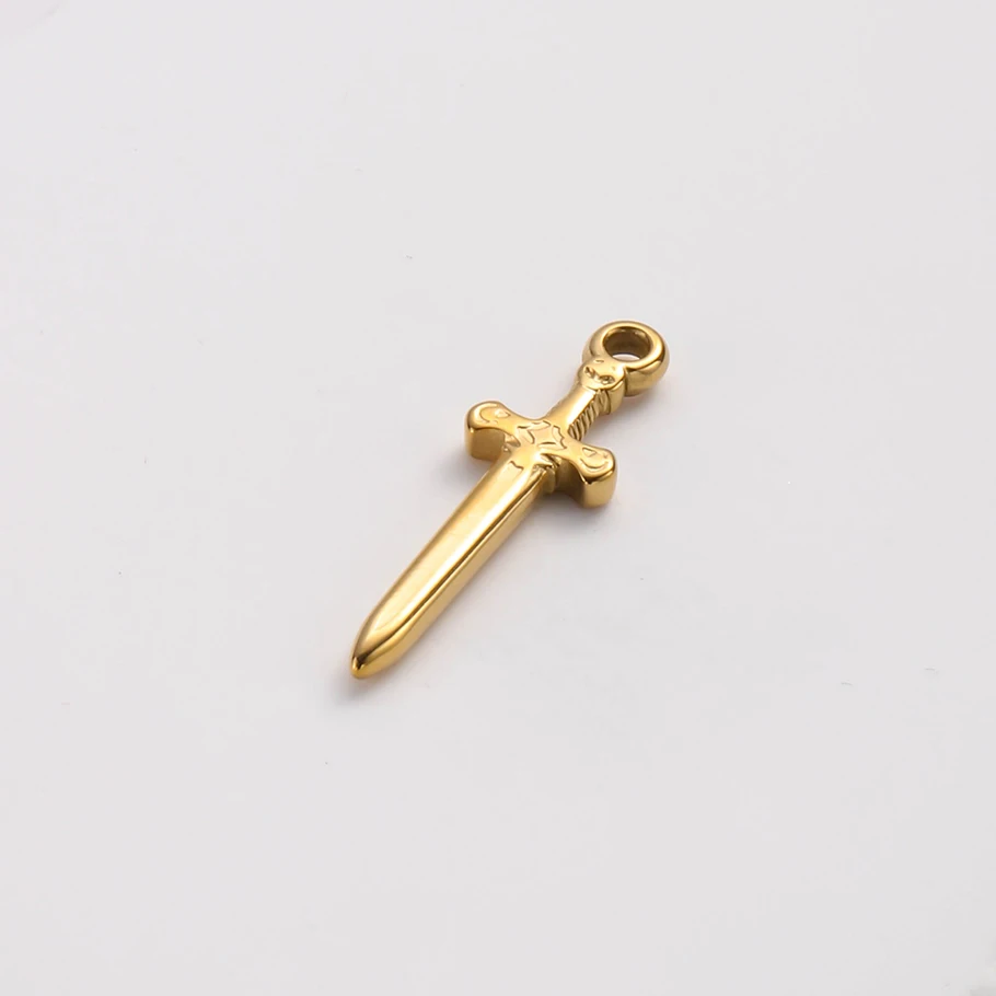 8Pcs Stainless Steel Cute Punk Tool Wrench Axe Pendant For Bracelet Jewelry Making Punk Sword Cross Hammer Charms Wholesale Bulk