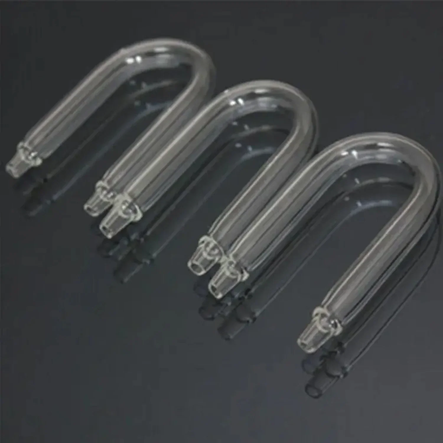 

Upgrade your aquarium with this exquisite and high-quality U-shaped premium CO2 glass tube bend system connector for enhanced wa