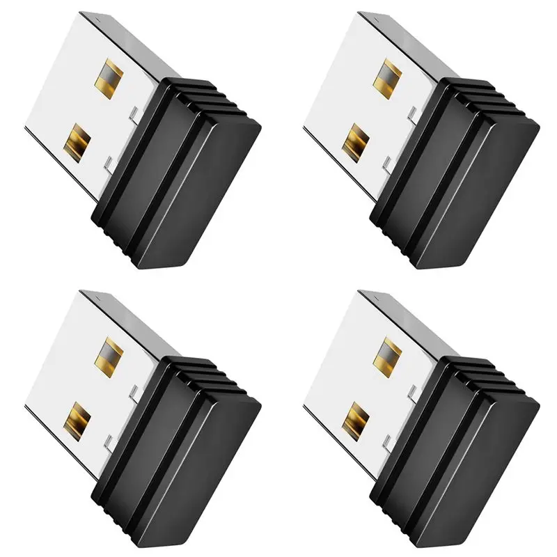 Superior-4X Mouse Jigglers Mover Undetectable Automatic USB Port Shaker Wiggler For Laptop Keeps Computer Awake Black