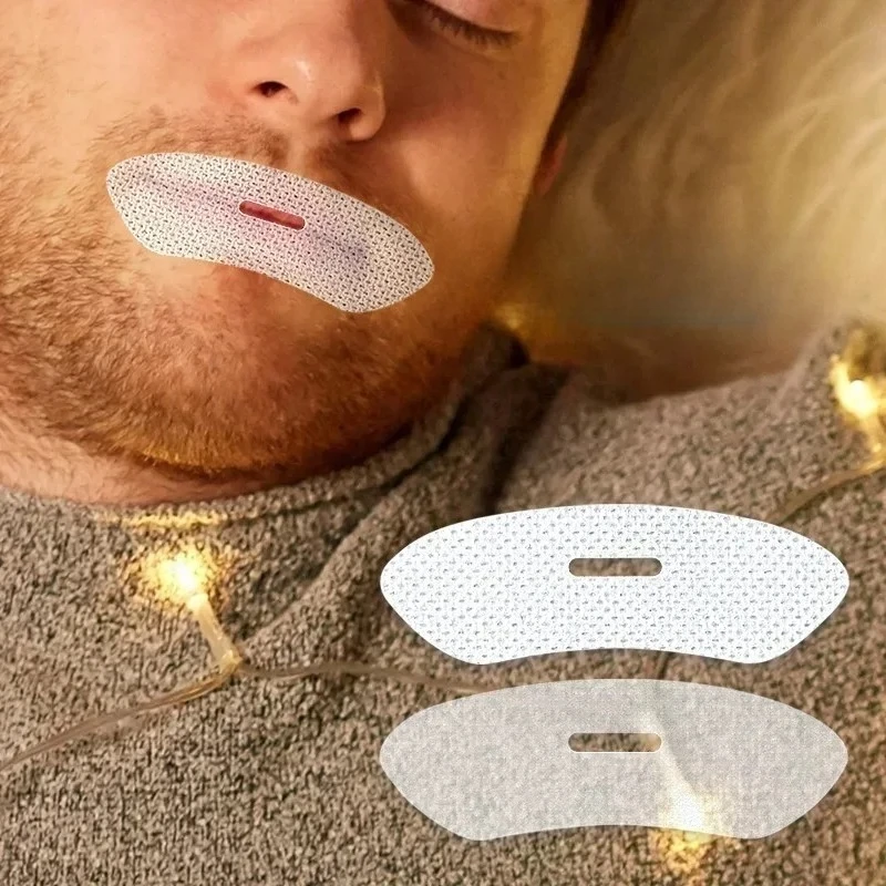 

Nose Breathing Improving Patch Mouth Correction Sticker Tape 30Pcs/ Anti-Snoring Stickers Night Sleep Lip