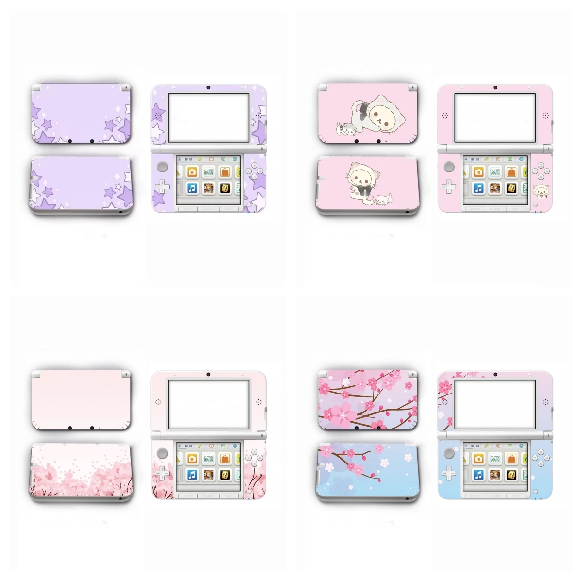 Personalization Customize Full Cover Decal Skin Sticker for 3DS LL Skins Stickers for OLD 3DS XL Vinyl Protector Skin Sticker