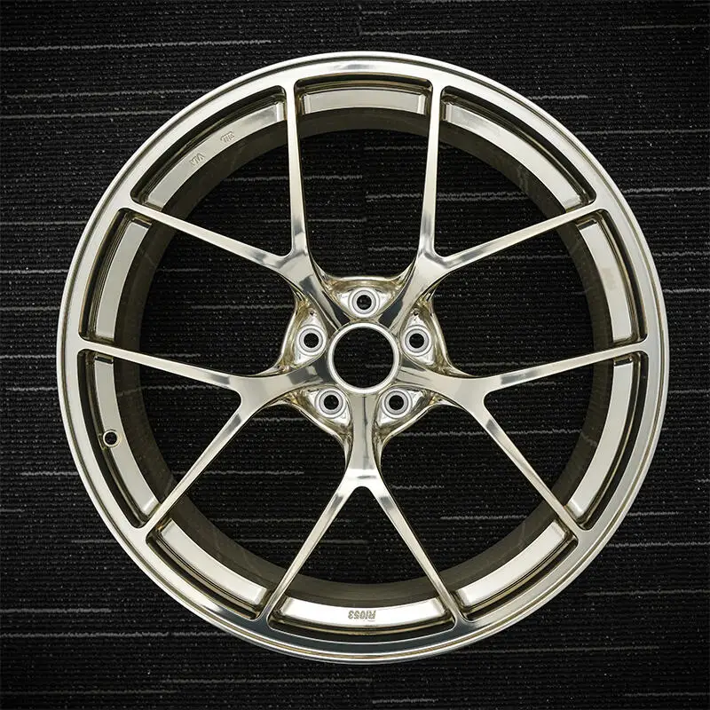 Customize forged luxury gold sport rims wheel 17 19 20 21 22  24 inch rims wheel 5X114.3 5X130 5x120 for bentley urus c8 gtr bmw