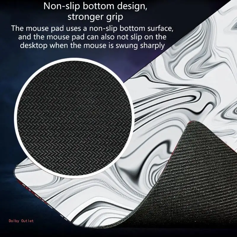 Gaming Mouse Pad Large and Thick Desk Mat for Graphics Designers