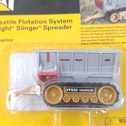 Diecast 1:64 Scale VFS50 Cat Spray Machine VFS50 Cat Spreading Machine Alloy Car Model Finished Collection Decoration Gift