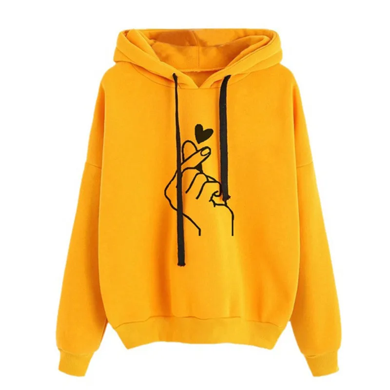 Yvlvol Damen Hoodies Frühling Herbst Pullover irt New Faion Damen Crew Ne Long Sve Pullover Streetwear