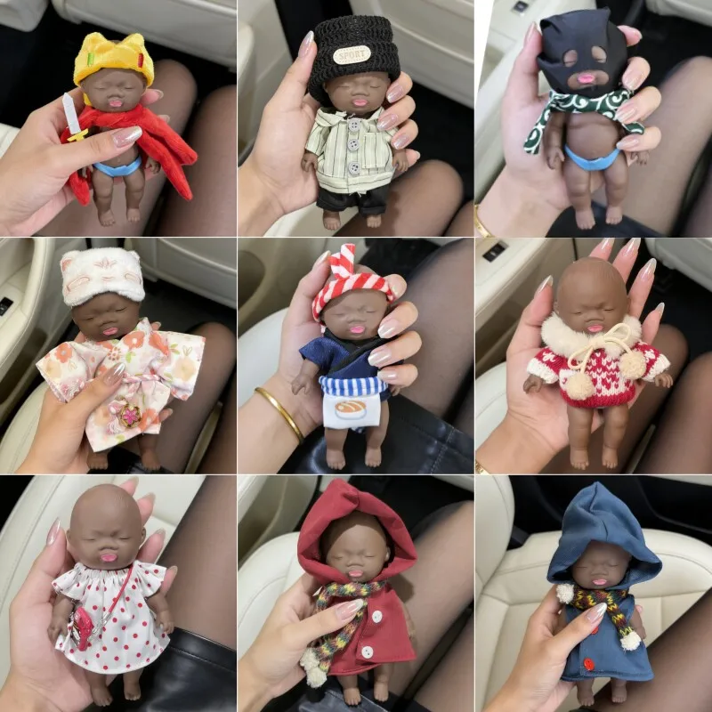 natasha-squeeze-decompression-toy-14cm-black-skin-ugly-doll-with-clothes-set-relieve-anxiety-prank-adults-relieve-stress