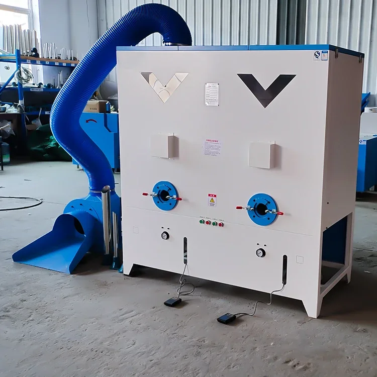 Single Head Donsjack Feather Fibber Vulmachine Kussen Kussen Vulmachine