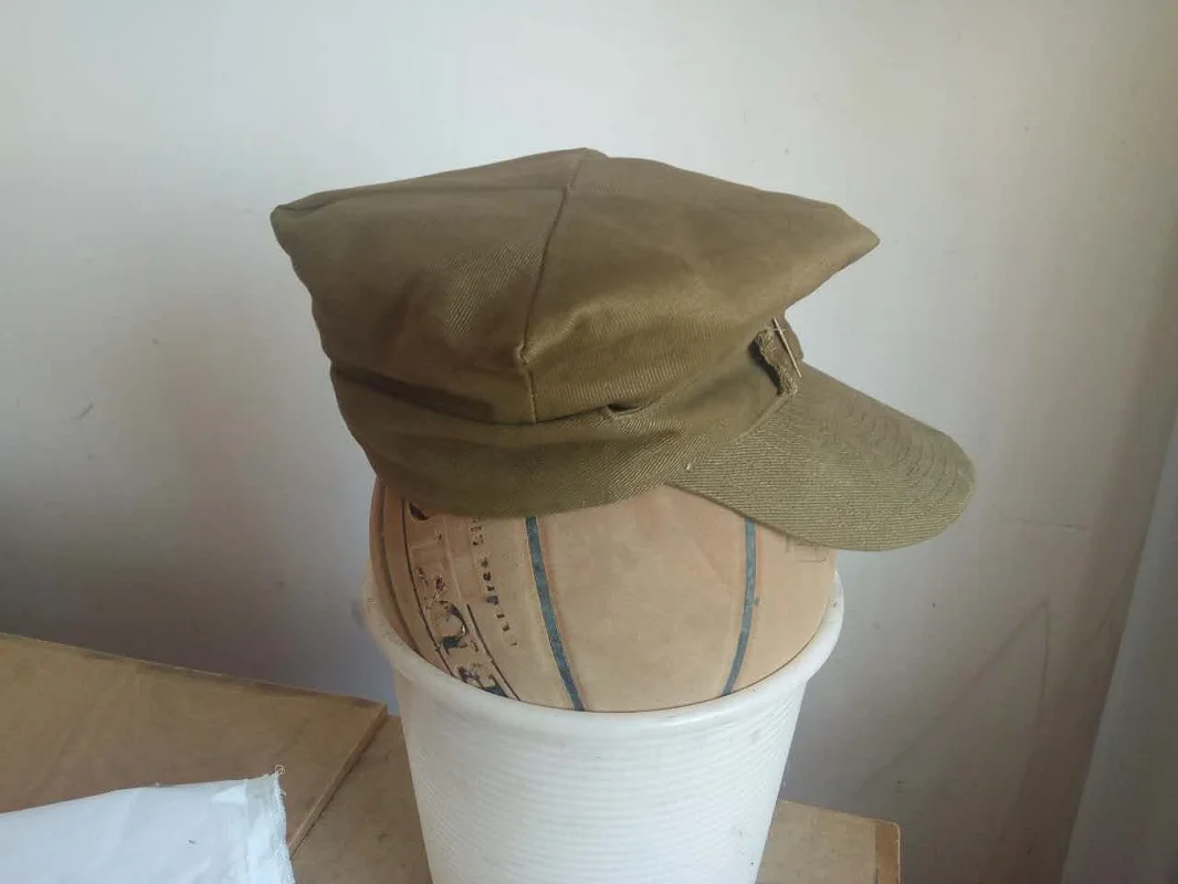 Gorra táctica sarga algodón pulido – Copa cuadrada militar - imagen 2
