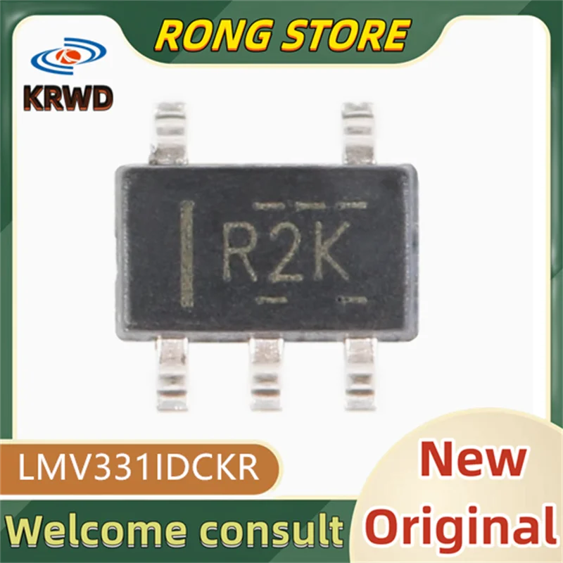 50PCS R2K R2* New original LMV331IDCKR LMV331IDCK LMV331IDC  SC70-5