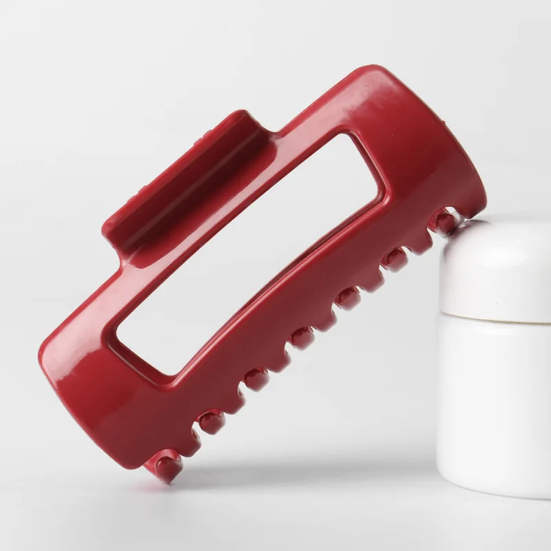 مشابك شعر مرنة من السيليكون، مشبك مخلب كبير قابل للانحناء غير قابل للانزلاق | مشابك شعر ناعمة ذات قبضة شعر رفيعة وسميكة #5