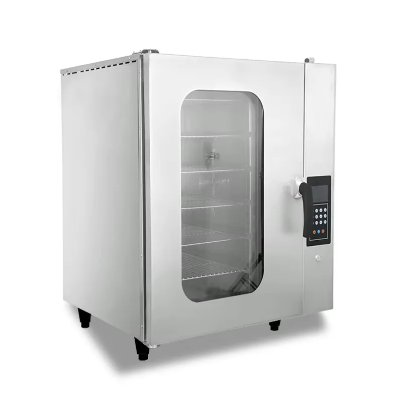Layer Universal Steam Automatic Cleaning Button Stainless Steel Bread Cake Pizza Oven 7.5KW Bakery Equipment
