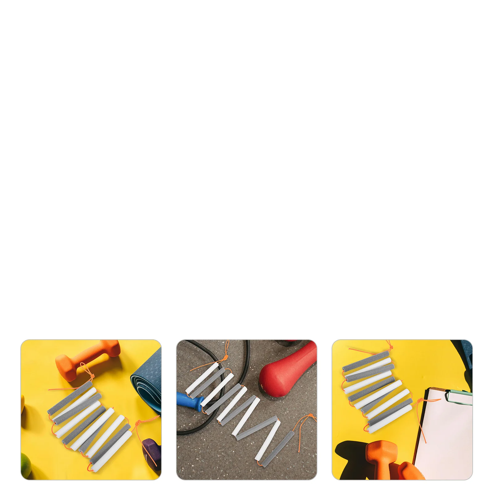 

Soft Foam Crossbar Elastic High Jump Training Portable Outdoor Sports Safety Rope Foam Padded Crossbar Kids Adults Durable Latex