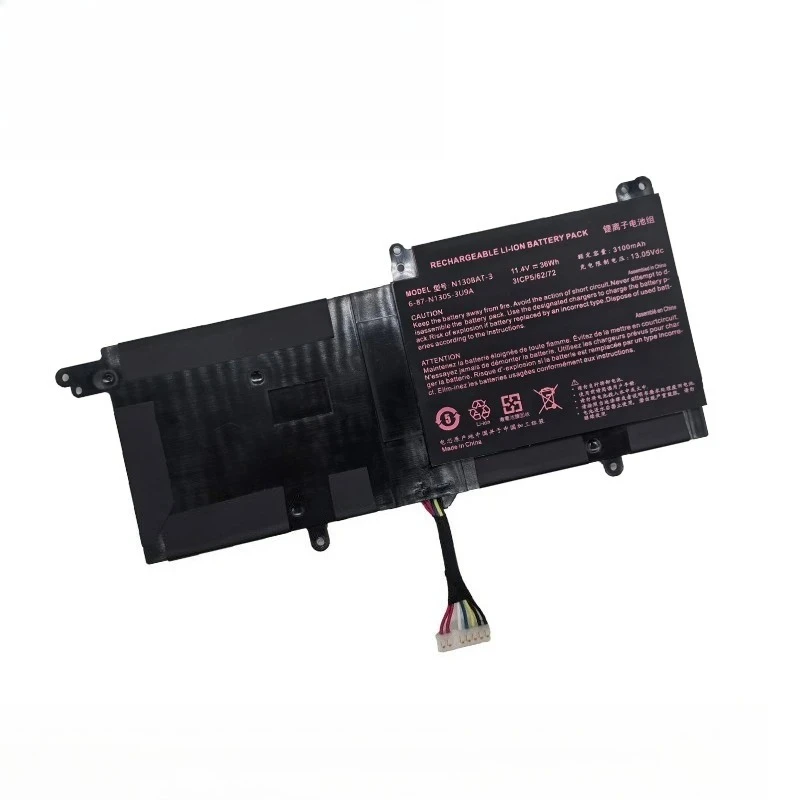 Newest N130BAT-3 11.4V 36Wh 3100mAh Lithium-ion Battery for Clevo N130BU N130WU N131BU S4Tuxedo High Quality Laptop Battery