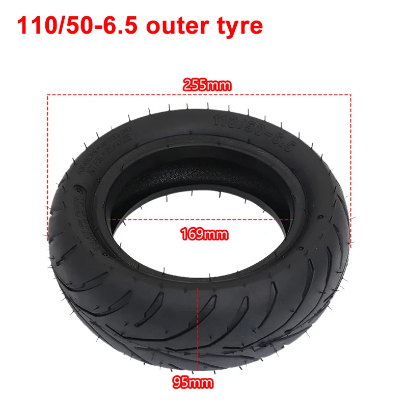 11 inch 90/65-6.5 110/50-6.5 Tyre Inner Tube for 47cc/49cc Mini Pocket Bike Gas Electric Scooter Front/rear