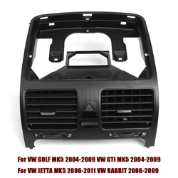 For VW GOLF MK5 2004-2009 GTI MK5 2004-2009 JETTA MK5 2006-2011 RABBIT 2006-2009 Dashboard Center Air Vent Replacement