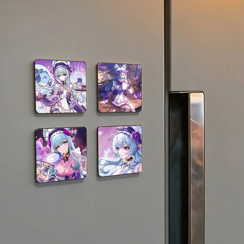 Genshin Impact Yumemizuki Mizuki Refrigerator Magnets Cute Cartoon Magnetic Personality Decorations Creative Gifts