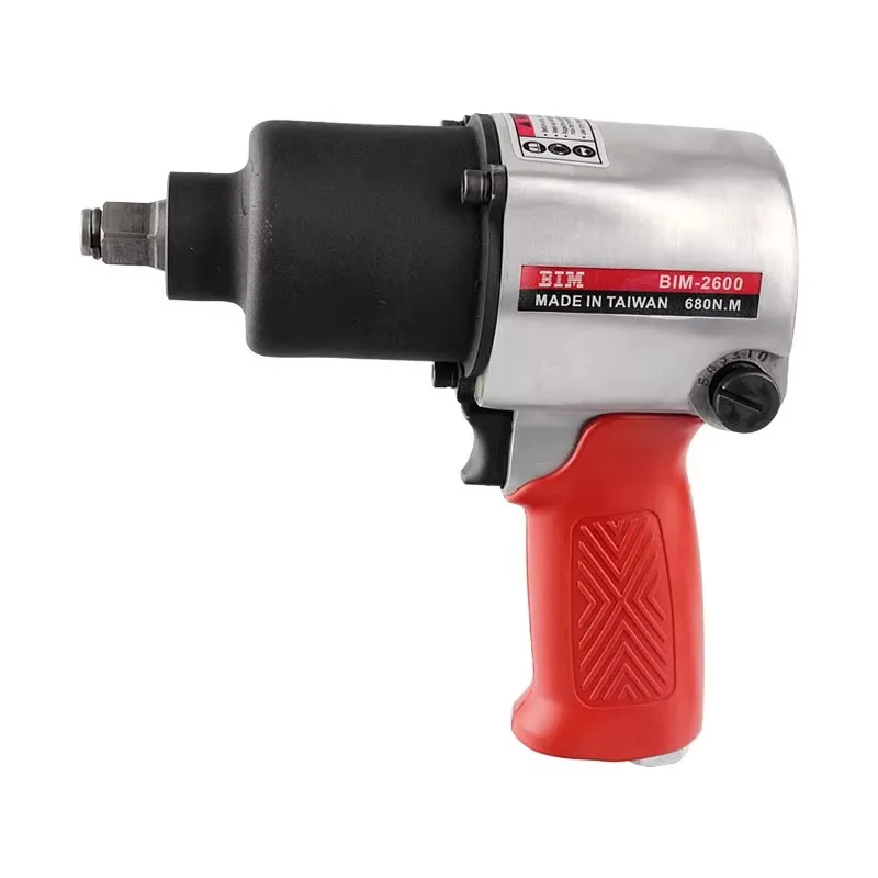Bimcom العرض المباشر Bim-2600 إصلاح السيارات إزالة الإطارات مفتاح هوائي عزم دوران عالي مدفع هواء صغير رخيصة 1/2 بوصة #4