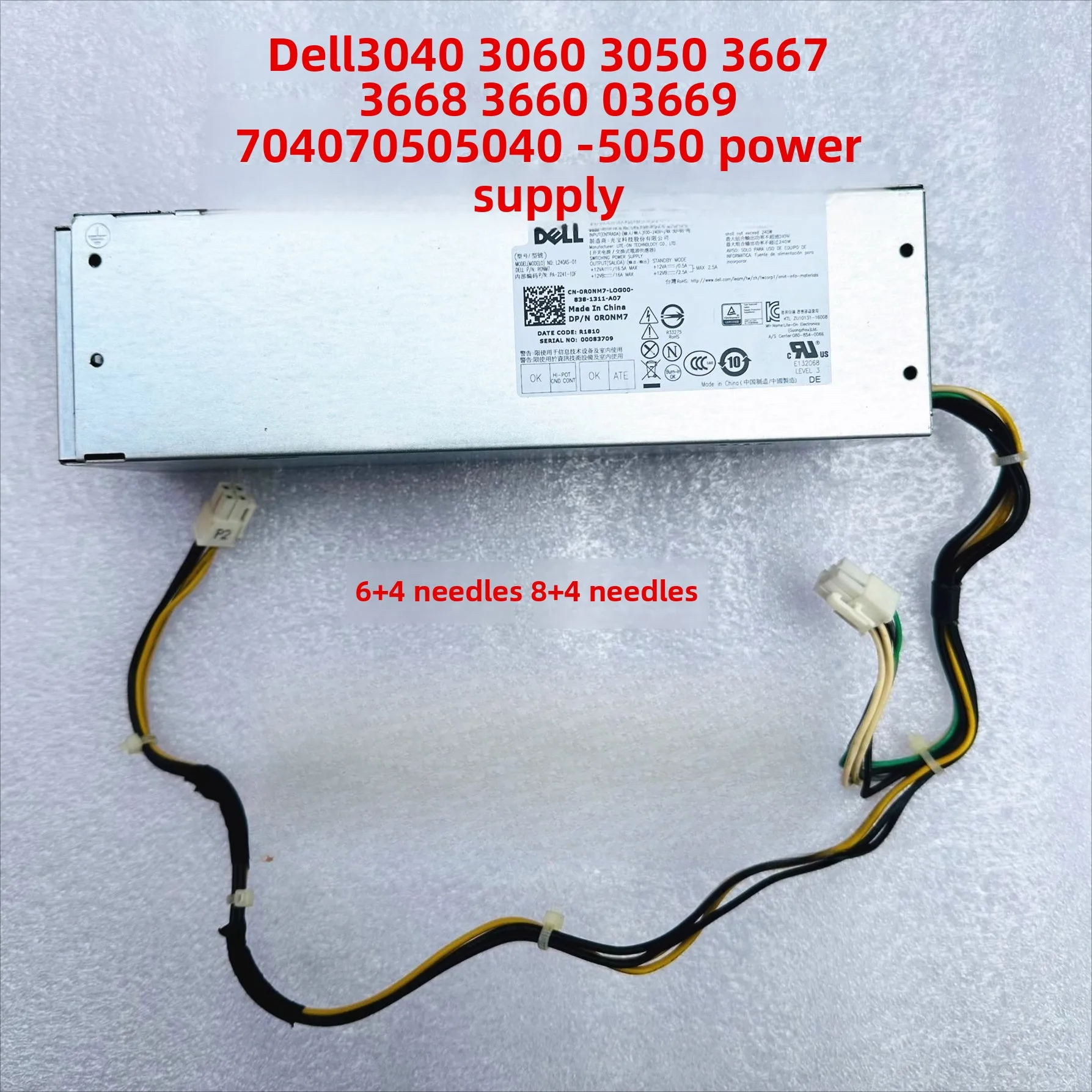 

DELL 3040 3050 3046 5040 5050 7040 7050 Power 8 + 4P 6 + 4P